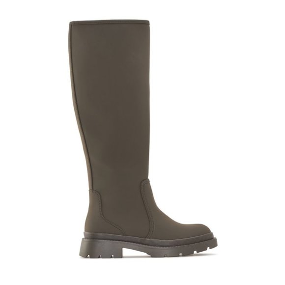 Yellow Shoes - TIFF Women's Fashion Light & Tall Boots - Khaki - Size 5 - Picture 1 of 4